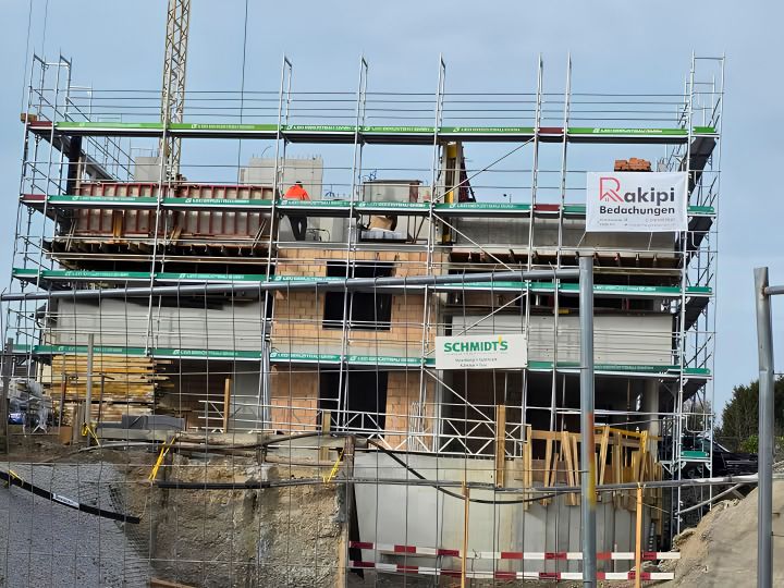 Baustelle Dach 